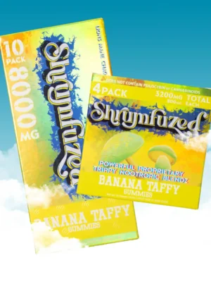 Shrumfuzed Gummies Banana Taffy