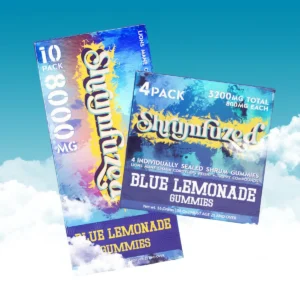 Shrumfuzed Gummies Blue Lemonade