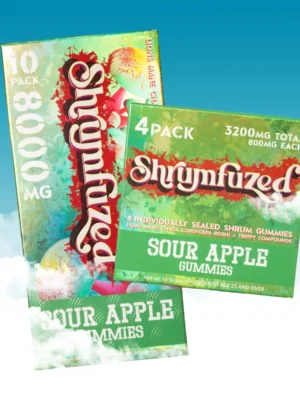 Shrumfuzed Gummies Sour Apple