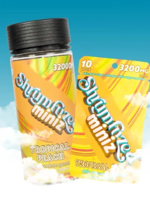 Shrumfuzed Miniz Gummies (320mg) Tropical Peach