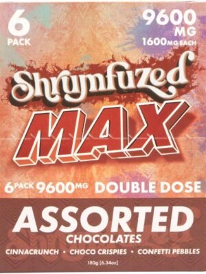 Shrumfuzed MAX Nootropic Mushroom Chocolates 6ct – Assorted Flavors
