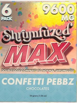 Shrumfuzed MAX Nootropic Mushroom Chocolates – Confetti Pebbz