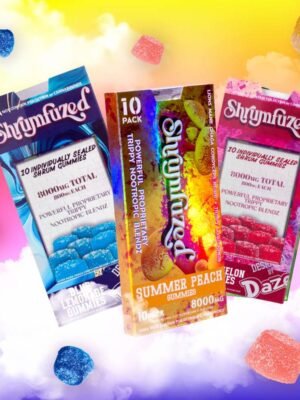 Shrumfuzed 10pk Gummies (8000mg) Summer Bundle