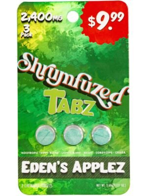 Shrumfuzed Tabz Nootropic Mushroom Tablets 3ct – Edenz Applez