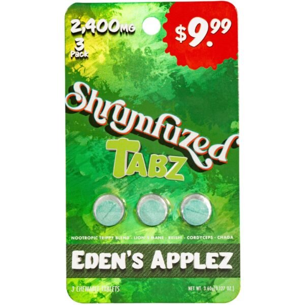 Shrumfuzed Tabz Nootropic Mushroom Tablets 3ct – Edenz Applez