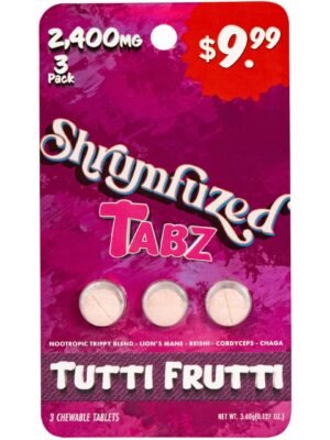Shrumfuzed Tabz Nootropic Mushroom Tablets 3ct – Tutti Frutti