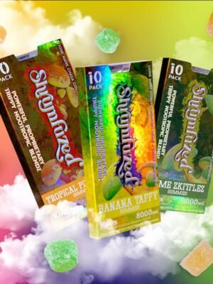 Shrumfuzed 10pk Gummies (8000mg) Tropical Bundle