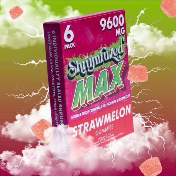 Shrumfuzed MAX Gummies Strawmelon